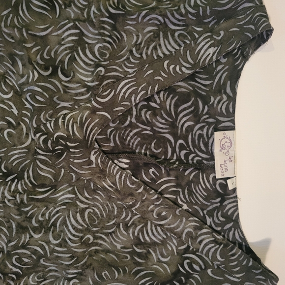 La Luna loca green mini dress size large - Picture 3 of 6